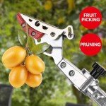 LeafLux Telescopic Tree Pruner with Teflon Blade
