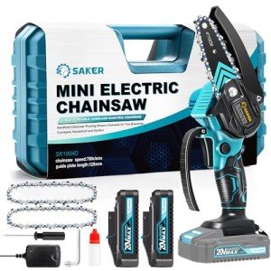 Saker Portable Mini Electric Cordless Chainsaw