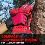 Milwaukee M18 Mini Chainsaw: 8" & 6" Combo
