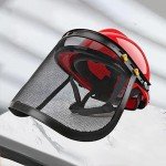 Hard Hat Face Shield and Bracket Combo