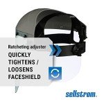 Sellstrom Advantage Face Shield with Ratchet Headgear