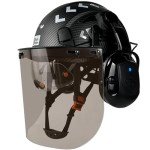 Forestry Chainsaw Safety Helmet with Bluetooth Ear Muffs