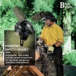 Forestry Chainsaw Safety Helmet with Bluetooth Ear Muffs