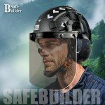 Forestry Chainsaw Safety Helmet with Bluetooth Ear Muffs