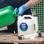 2-Stroke Fuel Mixing Bottle, 1 Liter, White