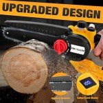 Cordless 6-Inch Mini Chainsaw with 4.0 Ah Battery