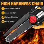 Cordless 6-Inch Mini Chainsaw with 4.0 Ah Battery