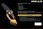 Cordless 6-Inch Mini Chainsaw with 4.0 Ah Battery