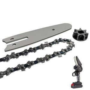 Yutacorex 4-Inch Mini Chainsaw Bar and Chain