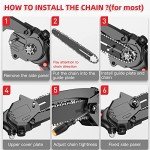 5" Low Kickback Chainsaw Chain - 2 Pack