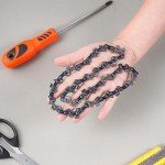 8-Inch Chainsaw Chain Replacement (2 Pack)
