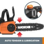 Worx 20V 10" Cordless Pole Chain Saw