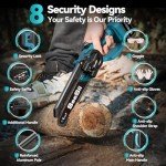 Seesii 2-in-1 Cordless Pole Saw & Chainsaw