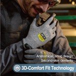 DEX FIT Level 5 Cut Resistant Gloves - Grey
