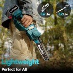Seesii 2-in-1 Cordless Pole Saw & Chainsaw