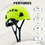 LOHASWORK Arborist Chainsaw Helmet with Face Shield