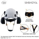 UNINOVA Chainsaw Forestry Helmet with Visor & Earmuffs