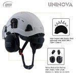 UNINOVA Chainsaw Forestry Helmet with Visor & Earmuffs