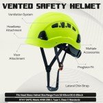 LOHASWORK Arborist Chainsaw Helmet with Face Shield