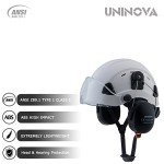 UNINOVA Chainsaw Forestry Helmet with Visor & Earmuffs