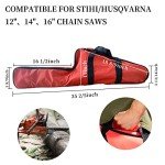 16" Waterproof Chainsaw Carrying Case for Stihl/Husqvarna