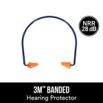 3M Banded Hearing Protector with 28 dB NRR