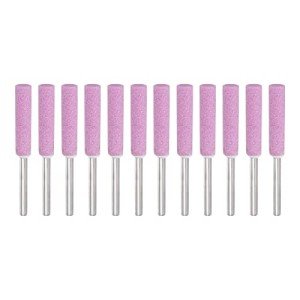 Harfington 12-Pack Ceramic Chainsaw Sharpener Bits