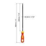 PATIKIL 3-Pack 3/16-Inch Chainsaw Chain Sharpening Files