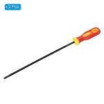 PATIKIL 3-Pack 3/16-Inch Chainsaw Chain Sharpening Files