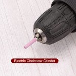 Harfington 12-Pack Ceramic Chainsaw Sharpener Bits
