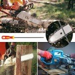 PATIKIL 3-Pack 3/16-Inch Chainsaw Chain Sharpening Files