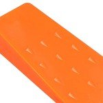 Orange Plastic Logging Wedges for Chainsaw Use