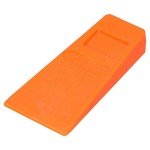 Orange Plastic Logging Wedges for Chainsaw Use