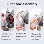 Reusable Half Face Respirator with Safety Glasses