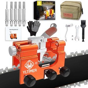 YLTIMER Portable Chainsaw Sharpener Jig Kit