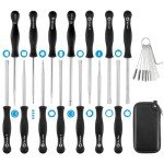 14-Piece Carburetor Adjustment Tool Set for Chainsaws