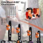 YLTIMER Portable Chainsaw Sharpener Jig Kit