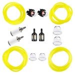 HUZTL 2-Foot Fuel Line Hose for Chainsaws & Trimmers