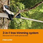 Fiskars Extendable 2-in-1 Tree Pruner and Saw