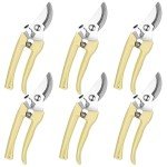 Chumia Heavy Duty Pruning Shears - 6 Pack