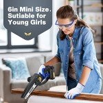 Bomves 6-Inch Cordless Mini Chainsaw with Batteries