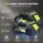 NaTiddy 6-Inch Cordless Electric Mini Chainsaw