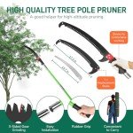 Outvita 26ft Extendable Manual Pole Saw Pruner