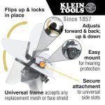 Full Brim Face Shield Hard Hat Protector