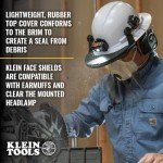 Full Brim Face Shield Hard Hat Protector