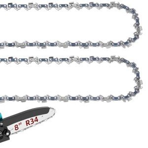 8" Chainsaw Chains - 2 Pack, Fits Multiple Brands
