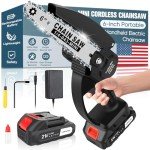 Cordless 6-Inch Mini Chainsaw for DIY Projects