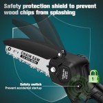 Cordless 6-Inch Mini Chainsaw for DIY Projects
