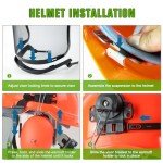 YesRight Chainsaw Helmet with Face and Ear Protection