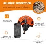 5-in-1 Forestry Chainsaw Helmet Kit, ANSI Certified